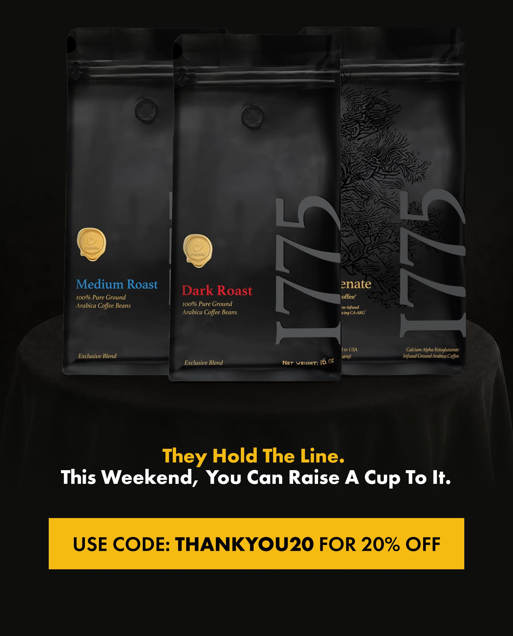 They hold the line.  This weekend, you can raise a cup to it. BREW IN THEIR HONOR